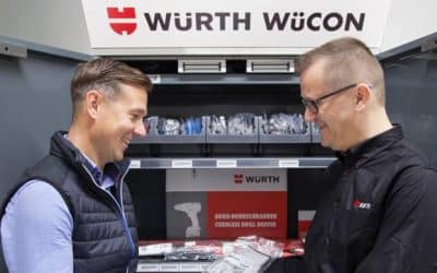 Würths intelligenter Werkzeugschrank verfolgt Bestand in Echtzeit