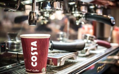 Der smarte Kaffeebecher bei Costa Coffee