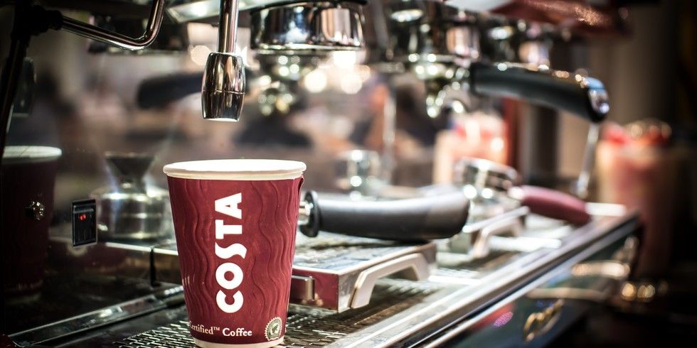 Der smarte Kaffeebecher bei Costa Coffee