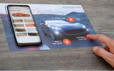 Interactive Paper macht Print-Medien digital und interaktiv