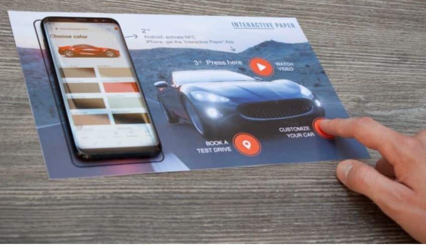 Interactive Paper macht Print-Medien digital und interaktiv