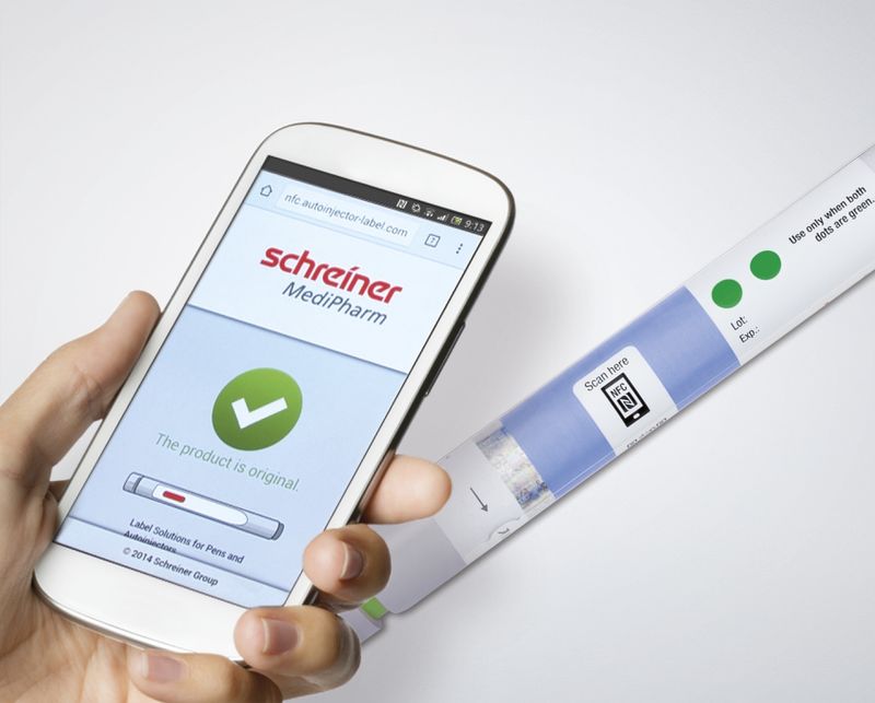 NFC hilft bei der Selbstinjektion