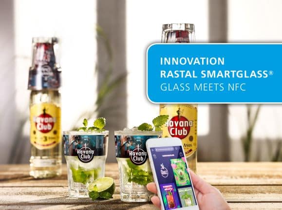 Rezepte direkt über das smarte Havana Club Glas abfragen