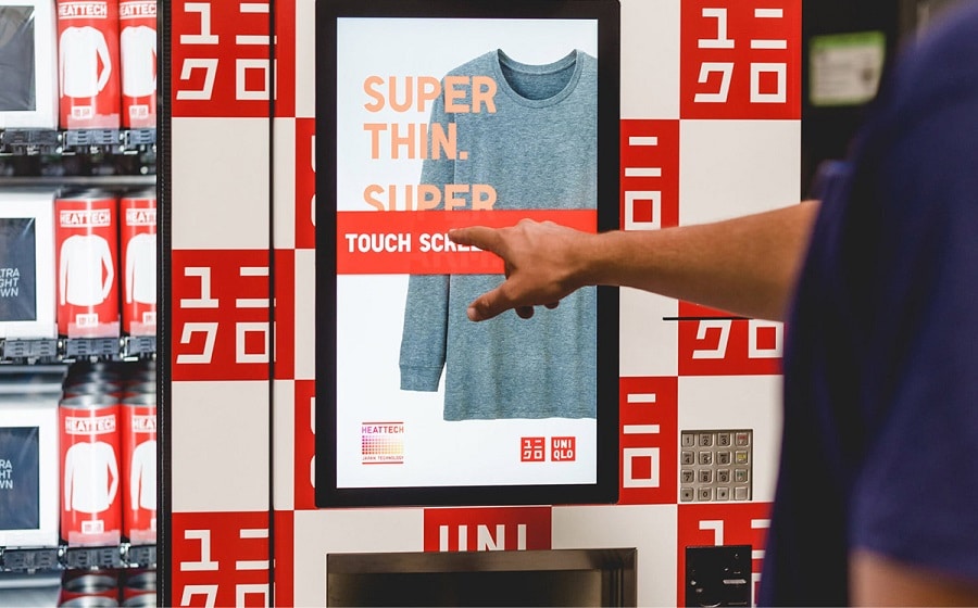 Uniqlo - Verkaufsautomat