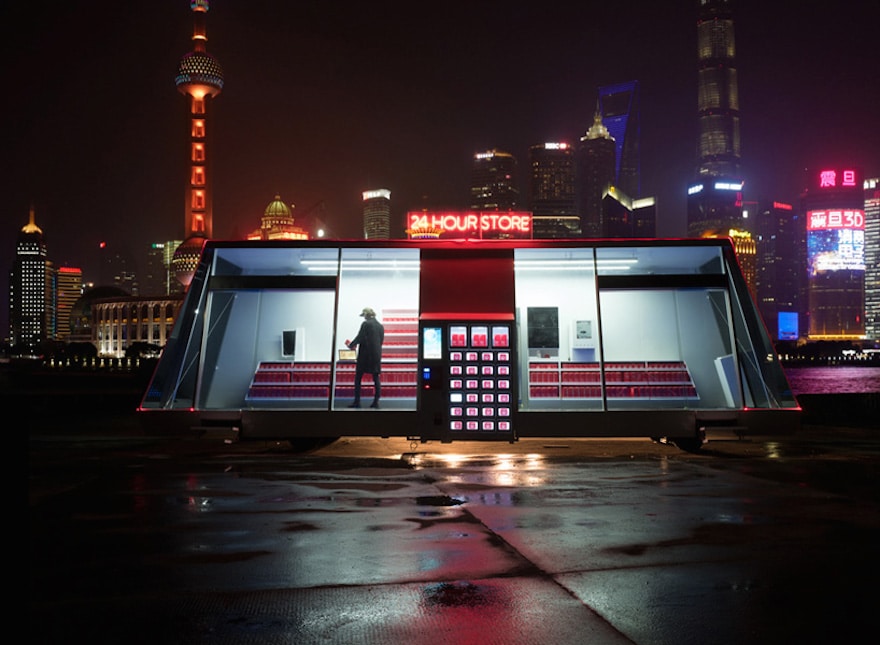 Kassierer- und Verkäuferlose Geschäfte in China