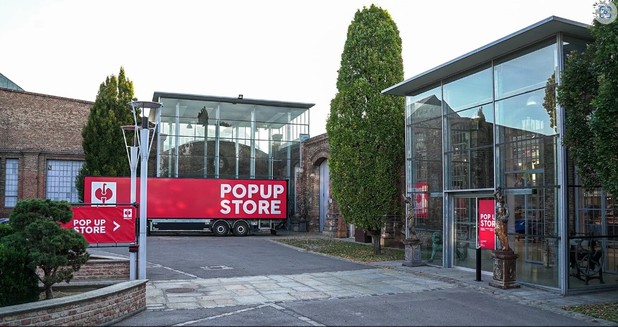 Pop-up-Store von Strauss in Wien
