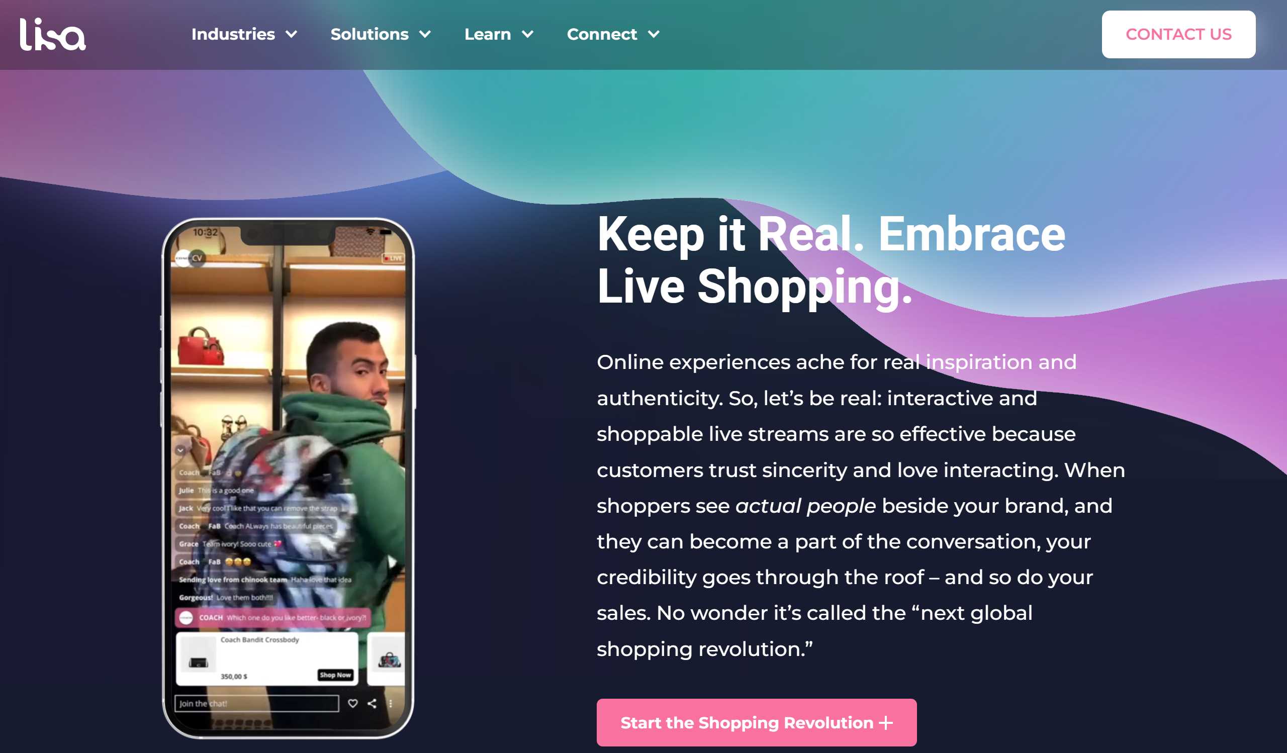 LiSA-Live-Shopping Plattform